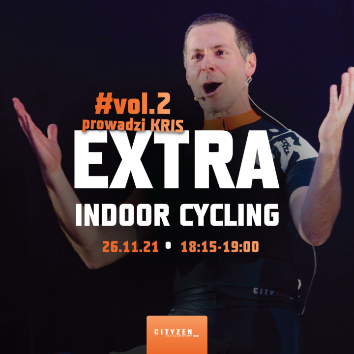 26.11.21 Dodatkowy indoor cycling godz. 18:15-19:00 z Krisem!